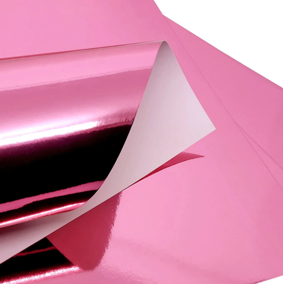PACOTE PAPEL LAMICOTE ROSA 250GR MASTERPRINT - 10 FLS A4