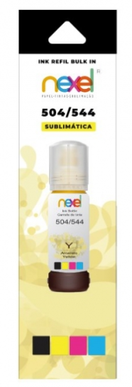 TINTA NEXEL SUBLIMATICA YELLOW 504/544 - 100ML 