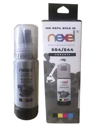 TINTA PRETA CORANTE 504/544 NEXEL EPSON 127ML