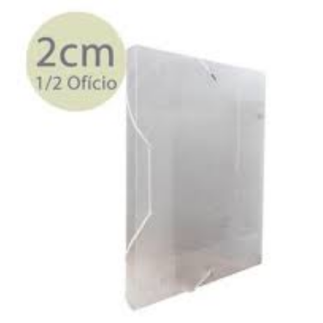PASTA MINE 1/2 OFICIO CRISTAL 20MM 185MMX250MM