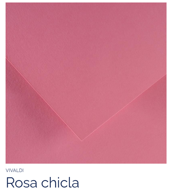 PAPEL CANSON ROSA CHICLETE 185GR FOLHA A4