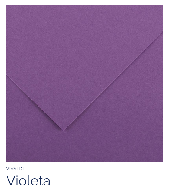 PAPEL CANSON VIOLETA 185GR FOLHA A4