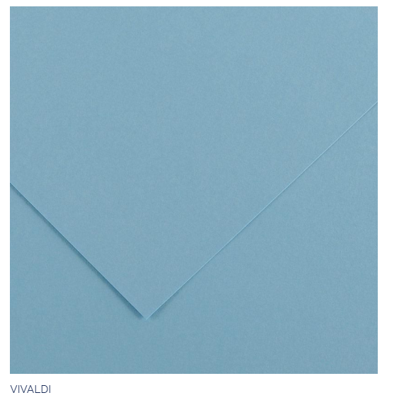 PAPEL CANSON AZUL CLARO 185GR FOLHA A4