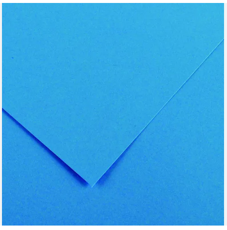 PAPEL CANSON AZUL ROYAL 185GR FOLHA A4