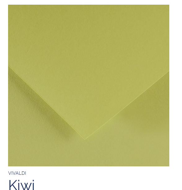 PAPEL CANSON VERDE KIWI 185GR FOLHA A4