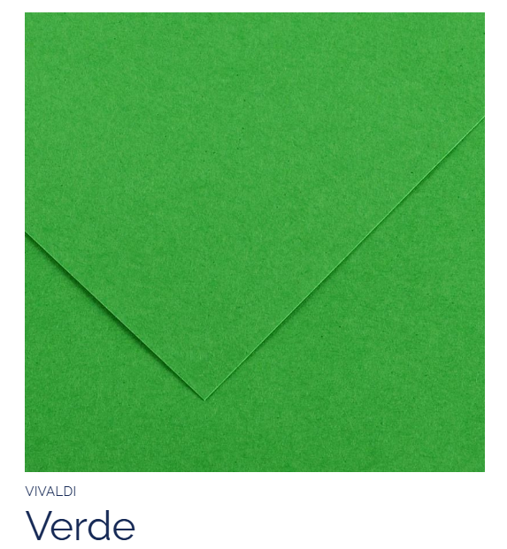 PAPEL CANSON VERDE CLARO 185GR FOLHA A4