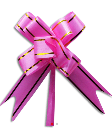 PCT DE LAÇO FACIL G COM 10 UND ROSA 28MM X 47CM