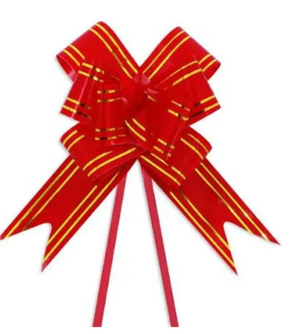 PCT DE LAÇO FACIL G COM 10 UND VERMELHO 28MM X 47CM