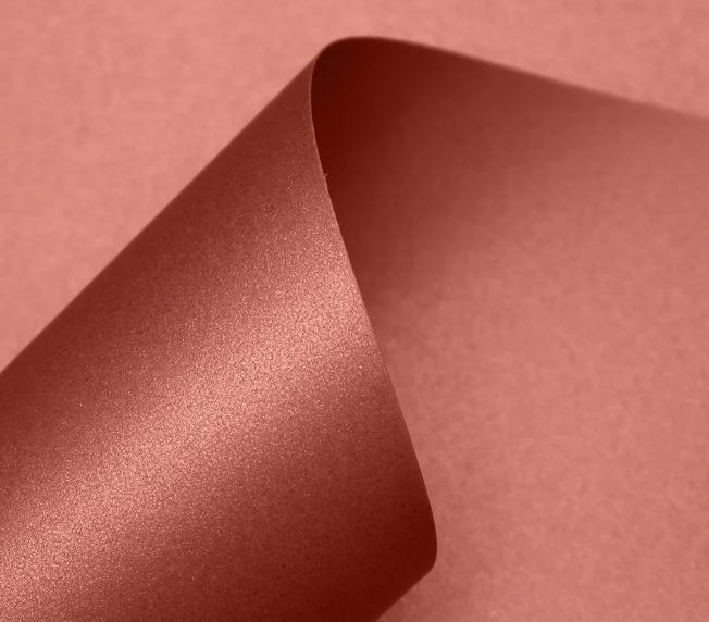 Papel Perolado Terracota A4 - 180g - und - metallik