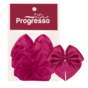 LAÇO L009 38MM PCT 6 UND COR 303 PINK  PROGRESSO                              