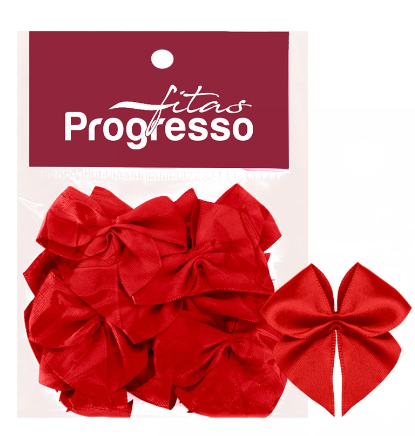 LAÇO L009 22MM PCT 12 UND COR 209 VERMELHO PROGRESSO                             