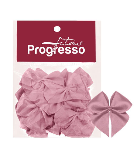 LAÇO L009 22MM PCT 12 UND COR 310 ROSA BB PROGRESSO                             