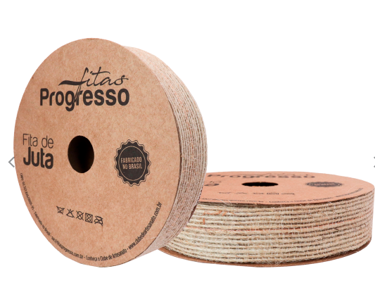 FITA JUTA JT005 20MM ROLO 10 MT PROGRESSO                                      