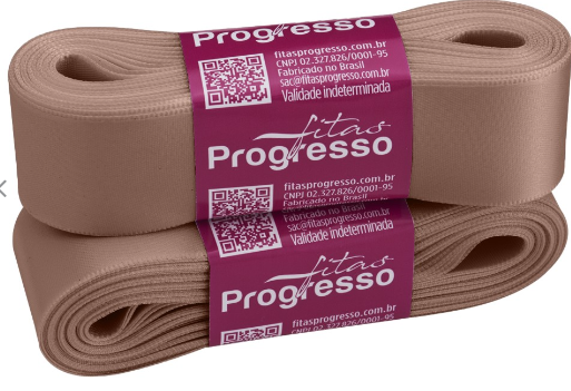 FITA CETIM PROGRESSO COR 971 CHOCOLATE                                     