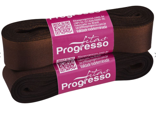 FITA CETIM  PROGRESSO COR 340 MARROM CAFE                                    