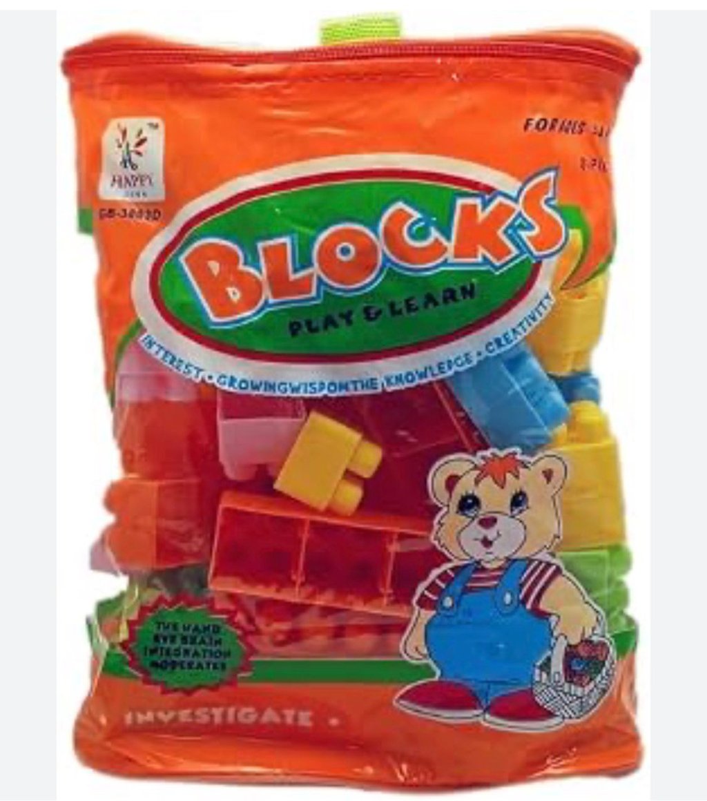 BLOCOS DE MONTAR 34 PCS     