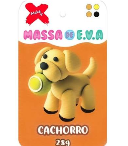 MASSA DE EVA CACHORRO 28GR MAKE  