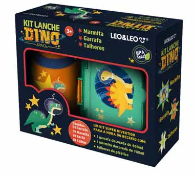 KIT LANCHE DINO SPACE