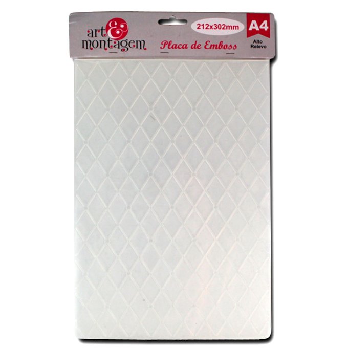 Placa de Emboss PE003-2 - A4