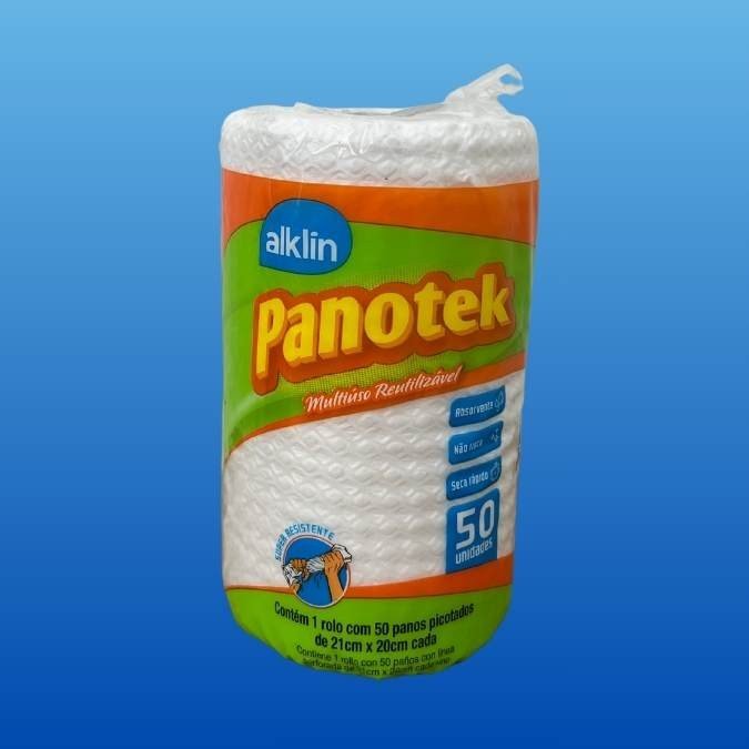 Panotek Alkin bobina c/ picote 50 unidades 20x21cm