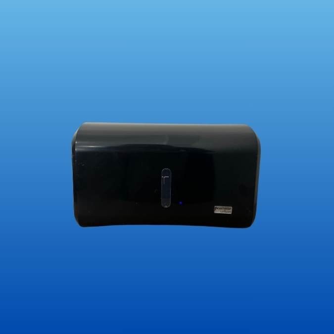 DISPENSER PAPEL TOALHA PRETO