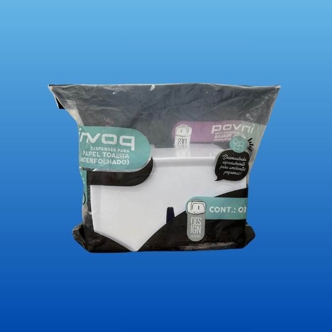 DISPENSER PAPEL TOALHA BRANCO