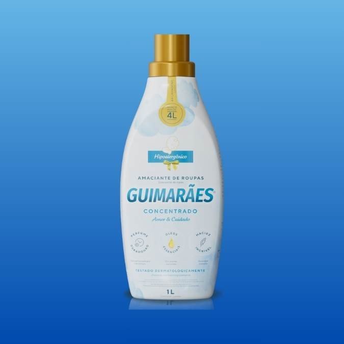 Amaciante Concentrado Guimarães Amor e Cuidado 1L