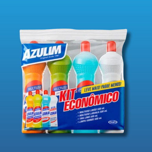Kit com 4 unid. Limpador Multiuso 500ml 