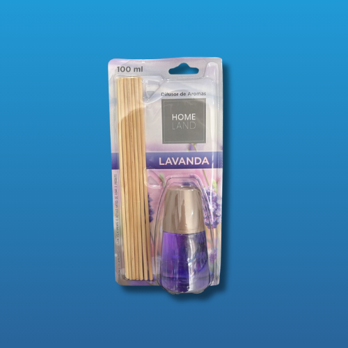 Difusor de Aromas c/Varretas de Lavanda 100ml Home Land