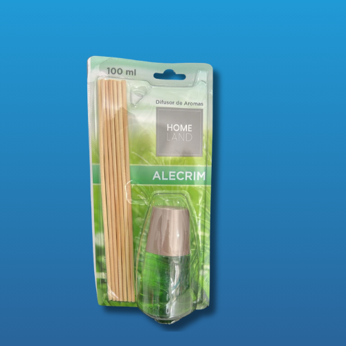 Difusor de Aromas c/Varretas de Alecrim 100ml Home Land