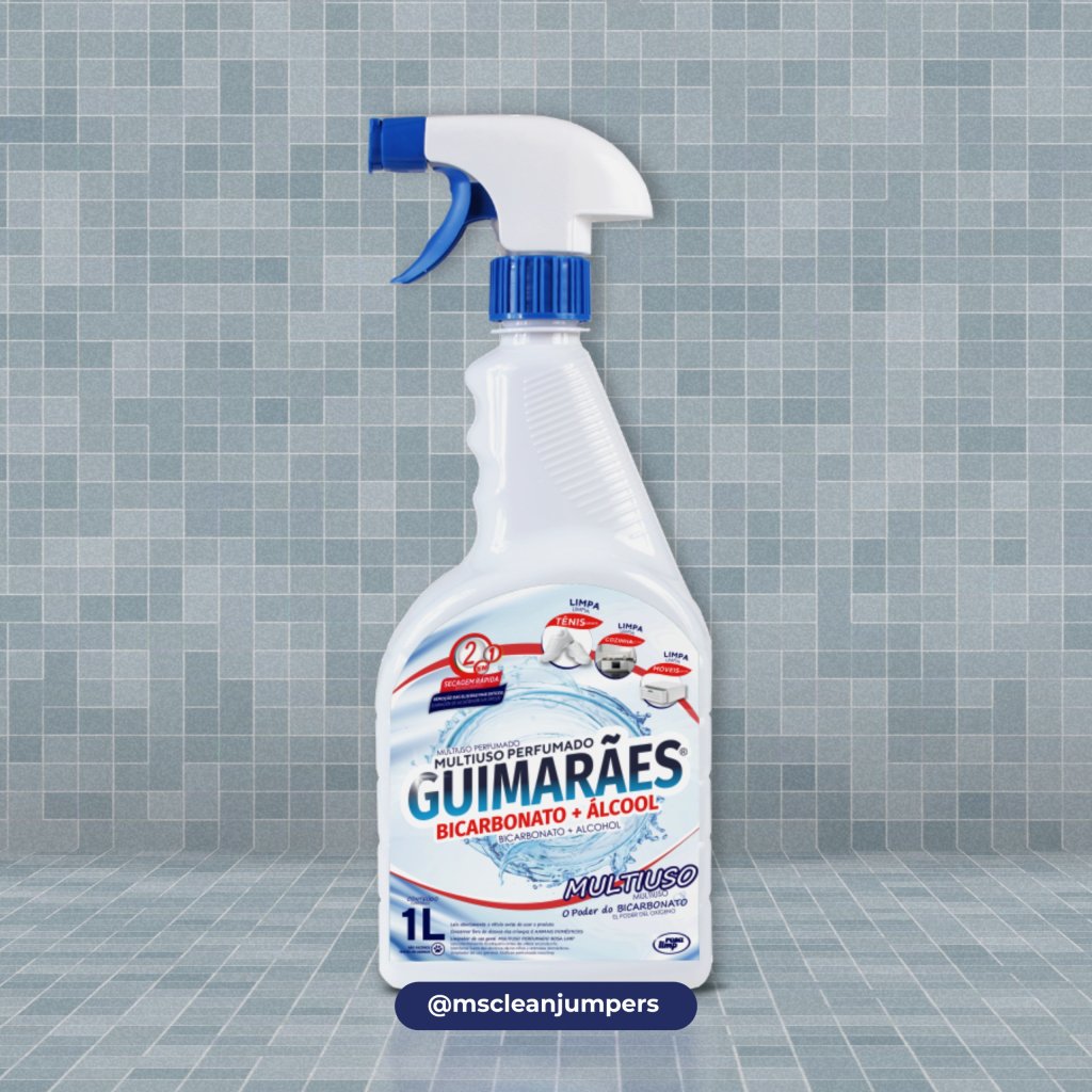 Multiuso com Bicarbonato + Álcool Guimarães 1L