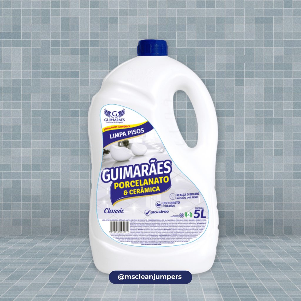 Limpa Porcelanato e Cerâmica Guimarães 5L