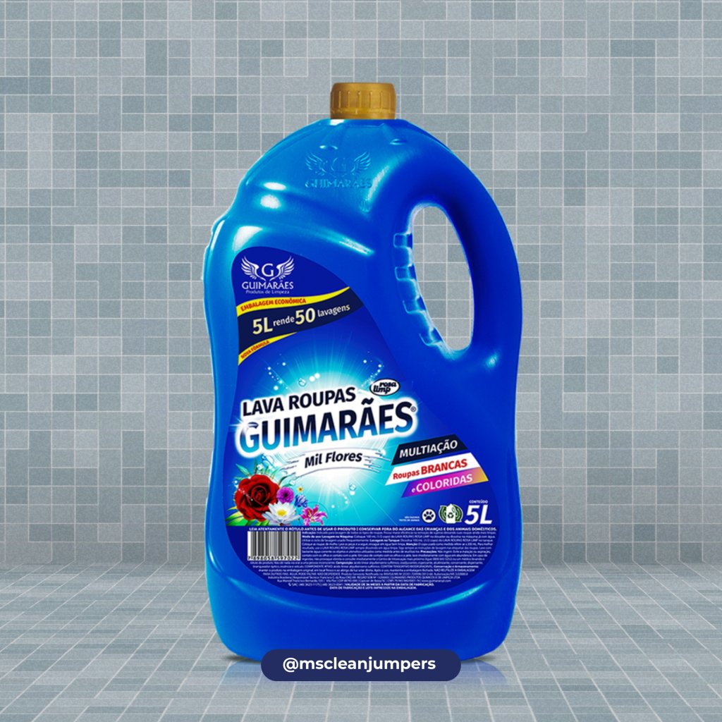 Lava Roupas Guimarães Mil Flores 5L