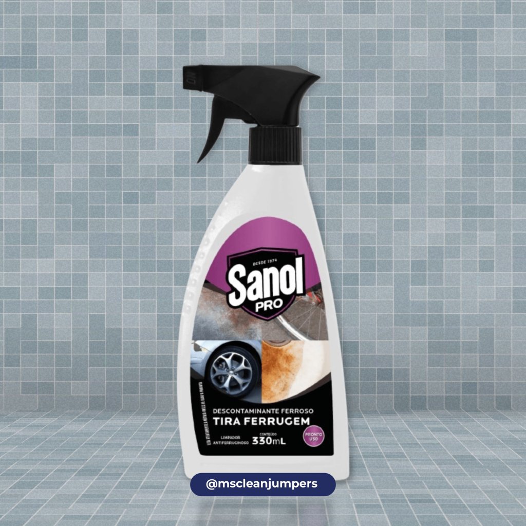 TIRA FERRUGEM SANOL 330ML