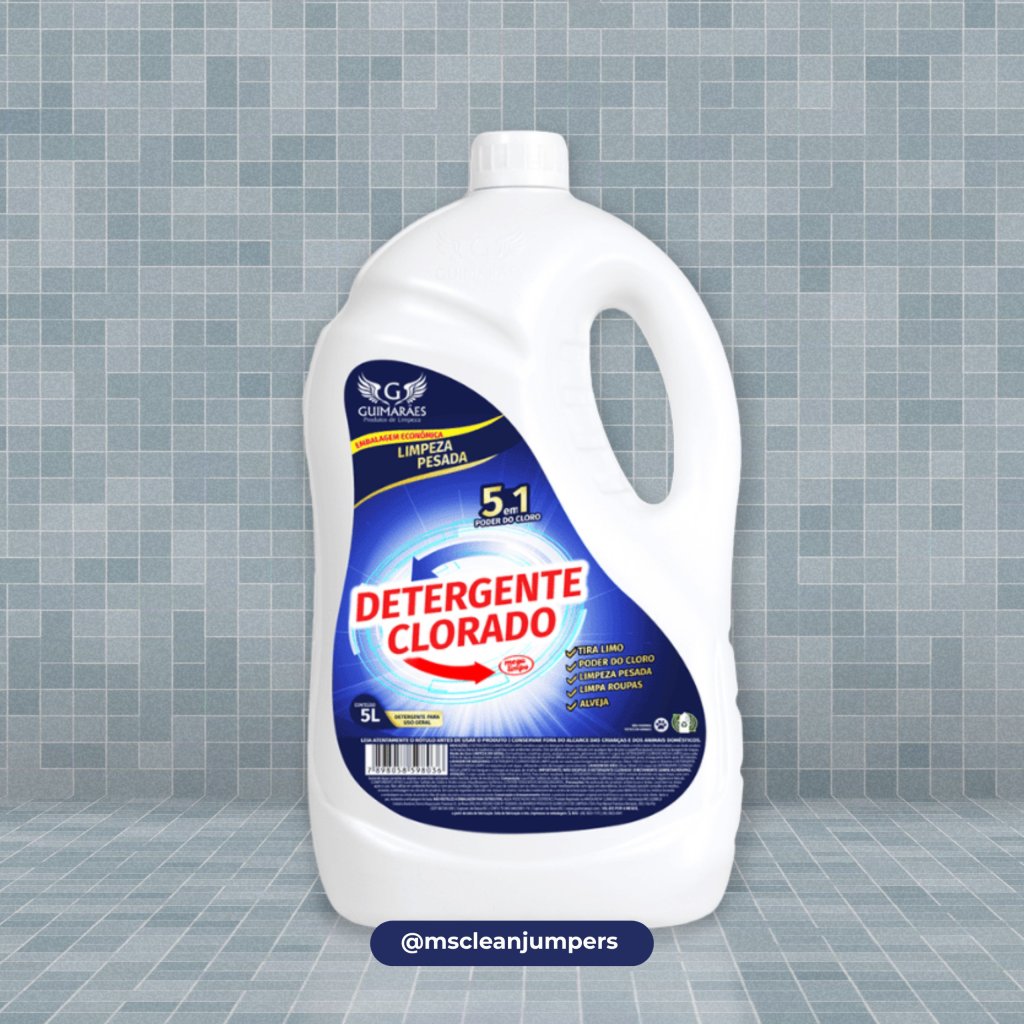 Detergente Clorado 5L Guimarães