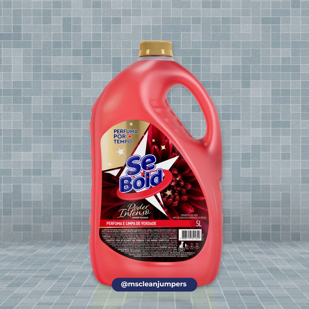 Limpador Perfumado Poder Intenso 5L Sebold