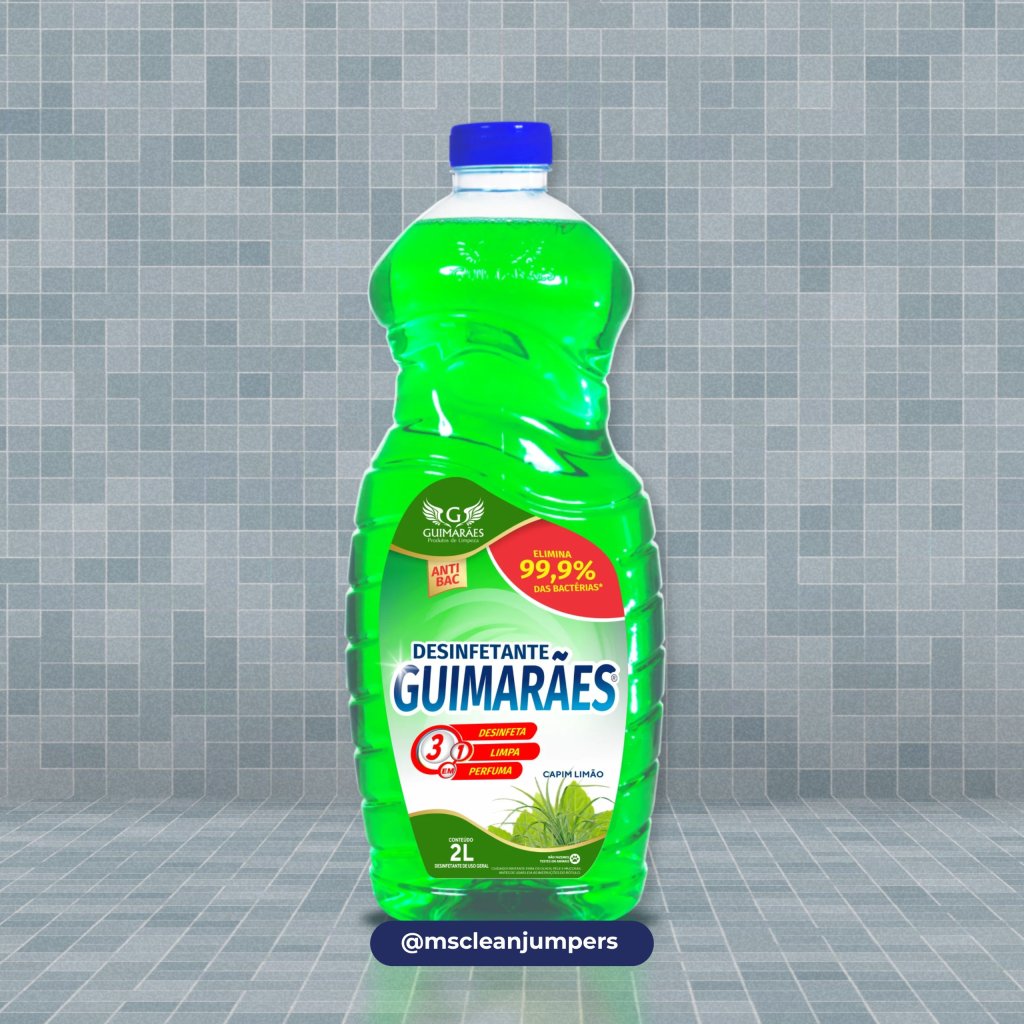 Desinfetante Capim limão Guimarães 2L