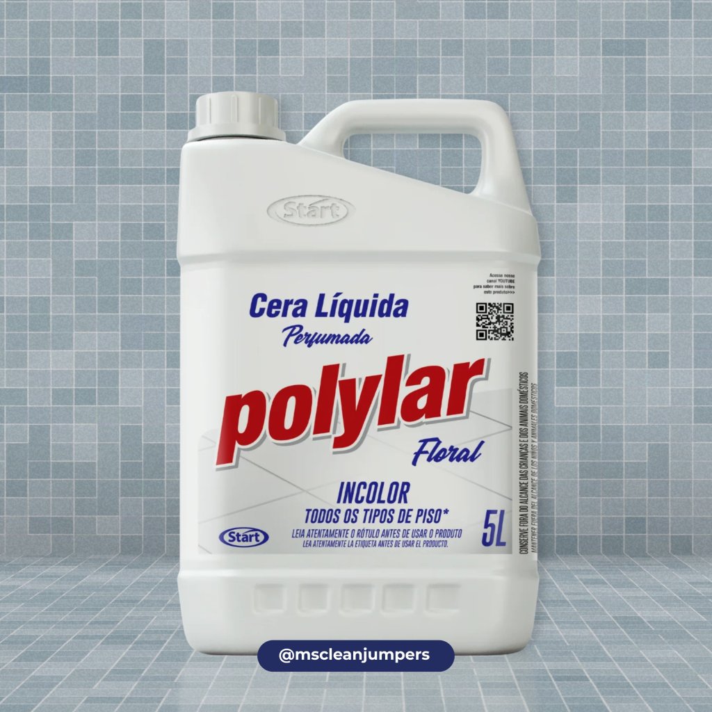 Cera Líquida Floral 5L Incolor Polylar 