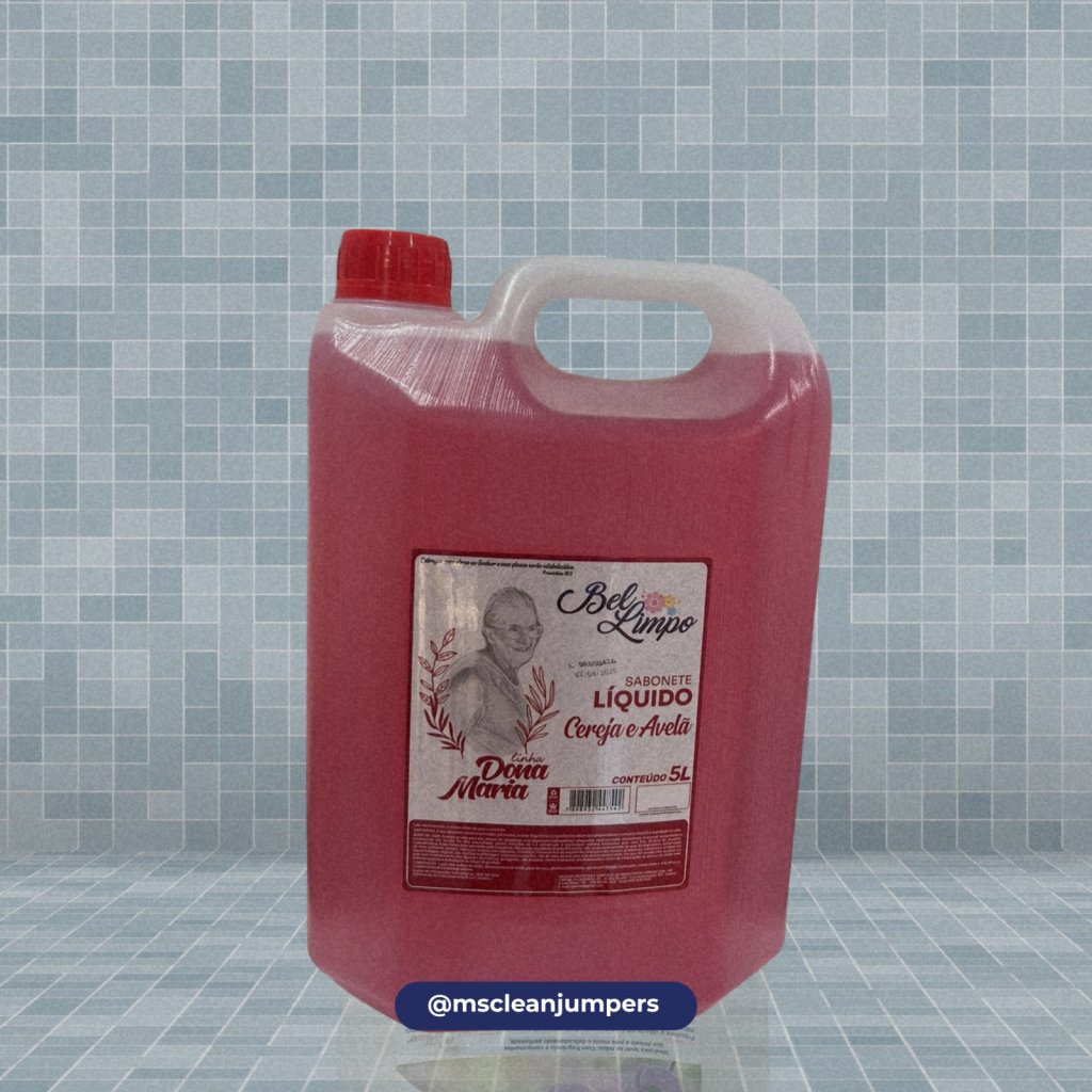 Sabonete Líquido Cereja e Avelã 5L Bel Limpo