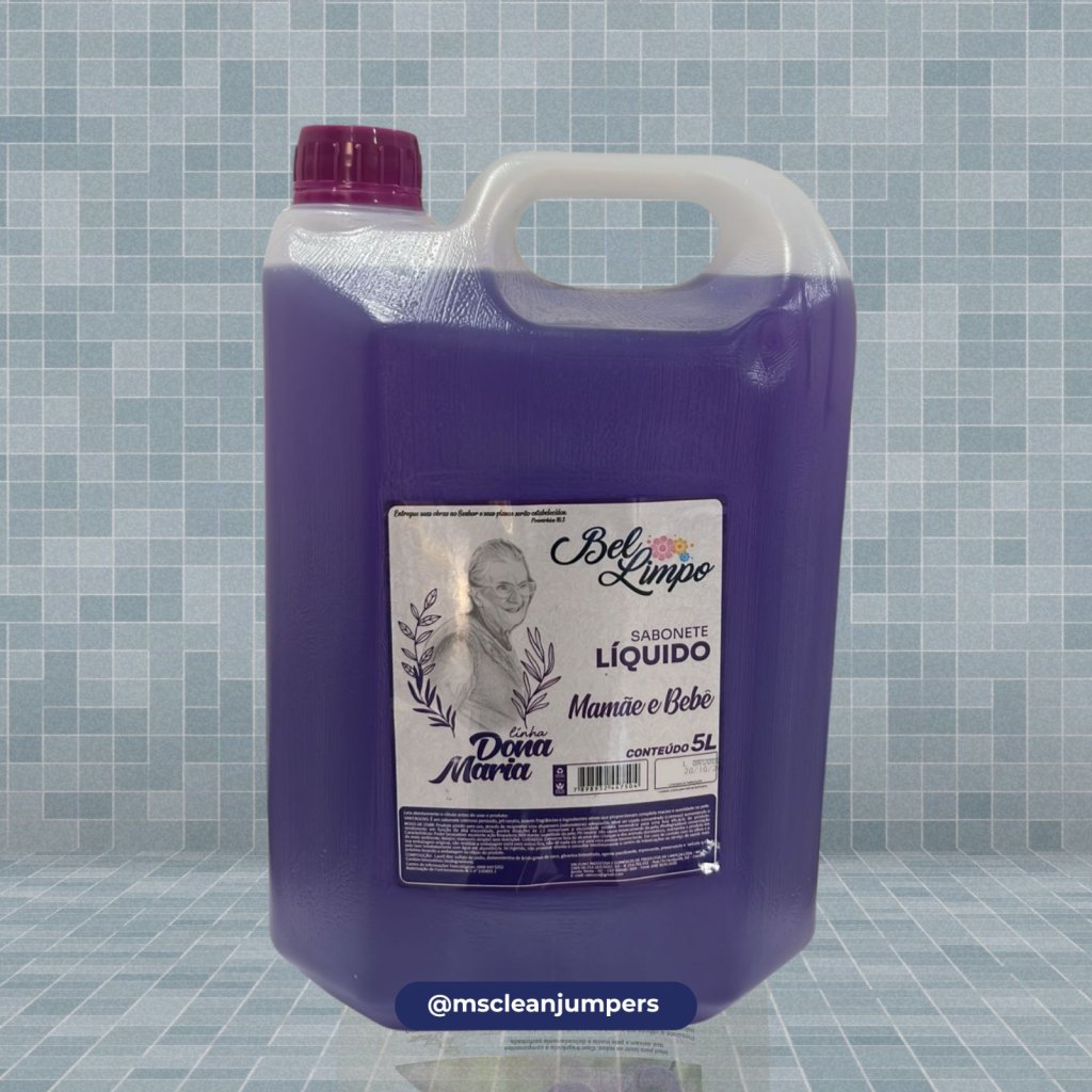 Sabonete Líquido Mamãe e Bebê 5L Bel Limpo