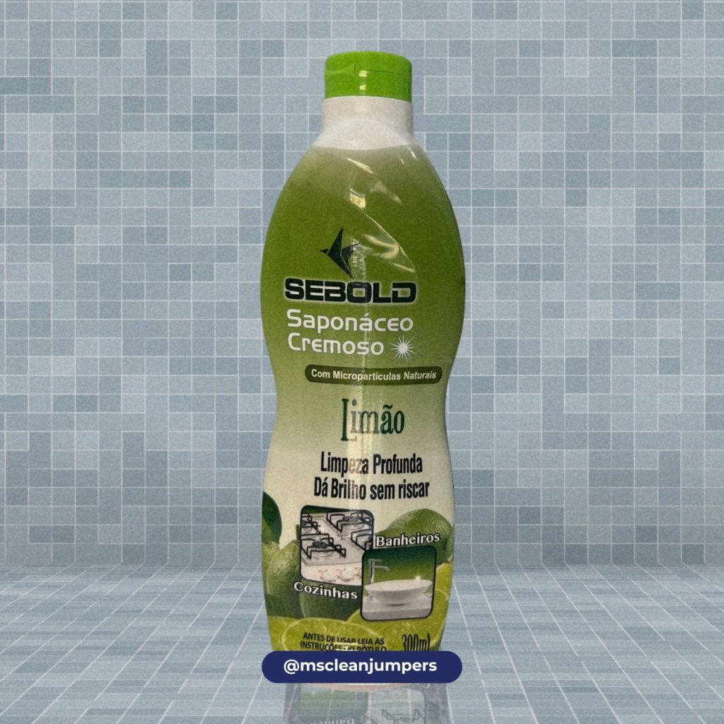 Saponáceo Cremoso de Limão 300ml