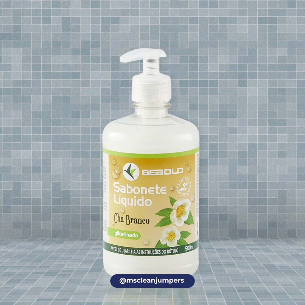 Sabonete Líquido Glicerinado de Chá Branco 1L