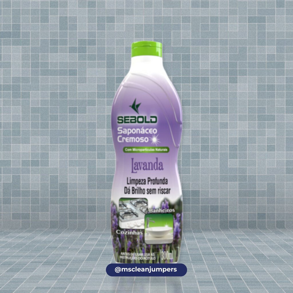 Saponáceo Cremoso de Lavanda 300ml