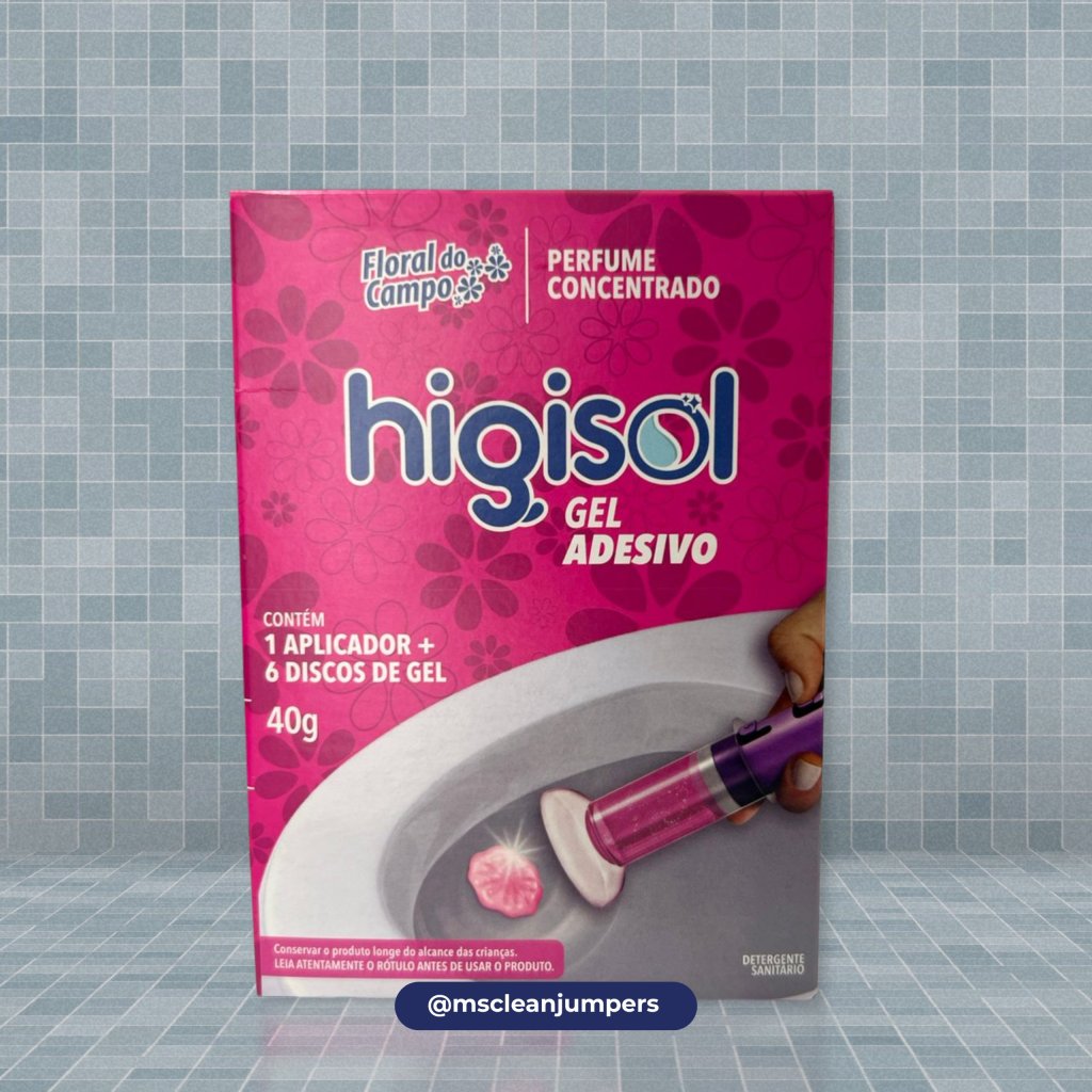 Gel Adesivo Higisol Floral Ap+6 Dose 40g