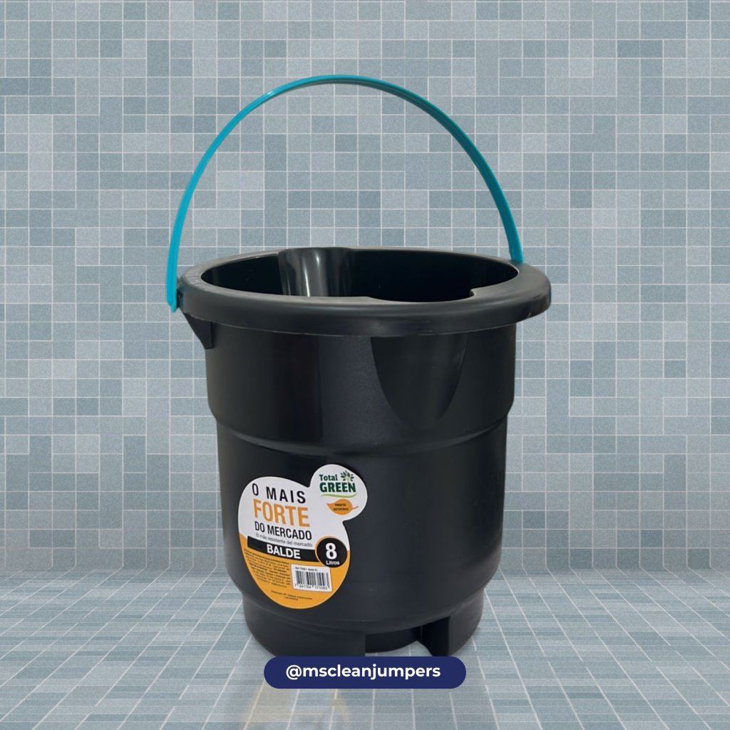 BALDE TOTAL GREEN 8L - O balde mais forte do Brasil