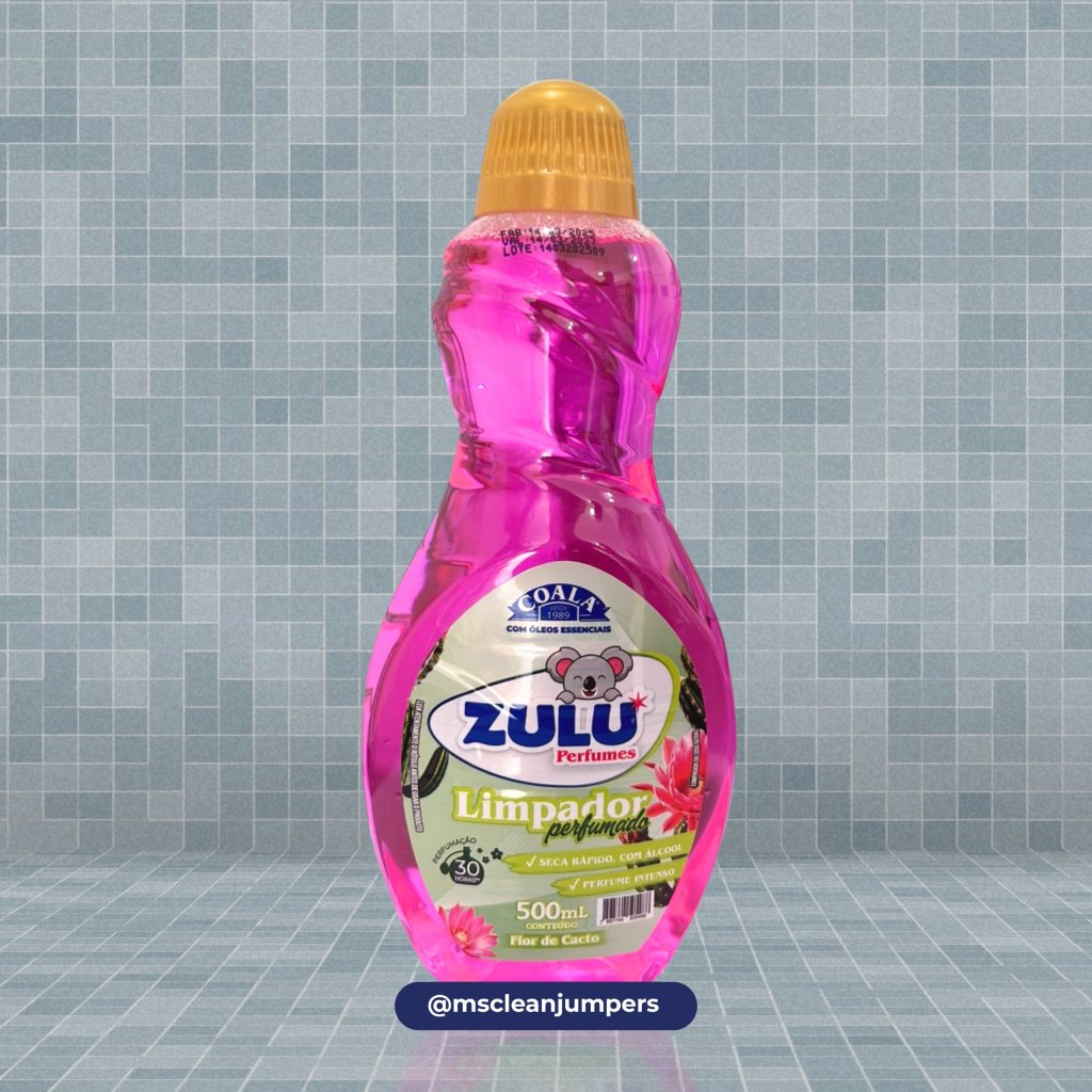 Limpador Perf. Zulu Flor de Cacto 500ml
