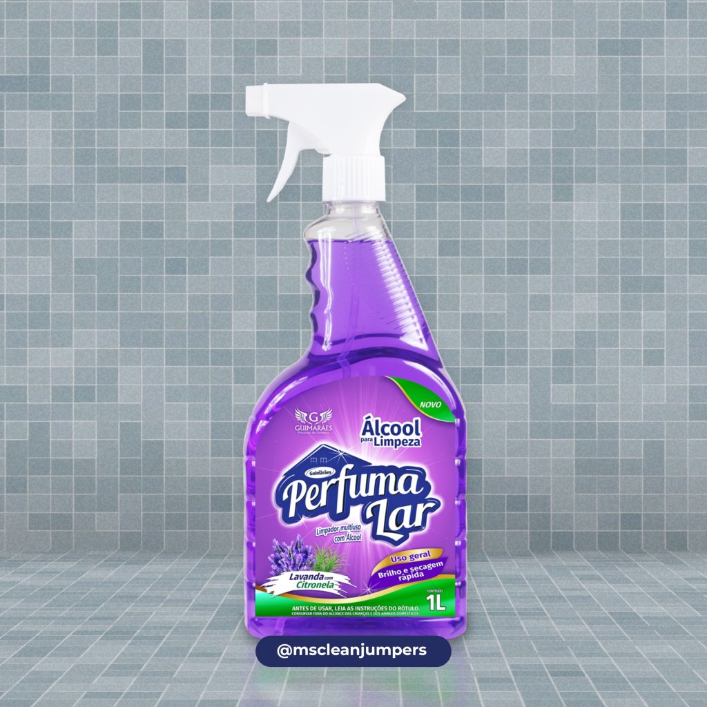 Limpador Perfuma Lar com Álcool + Citronela 1L