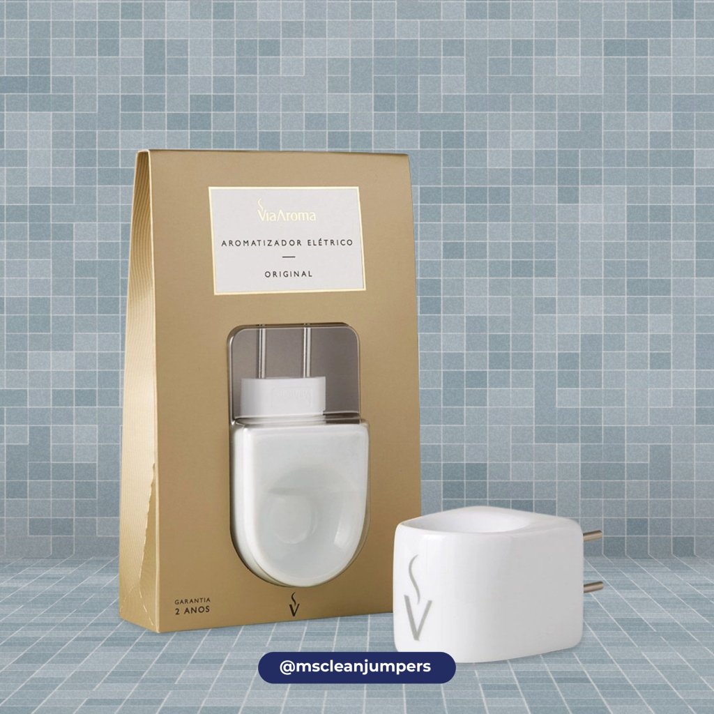 DIFUSOR AROMAT. ELÉTRICO - BRANCO (PORCELANA)