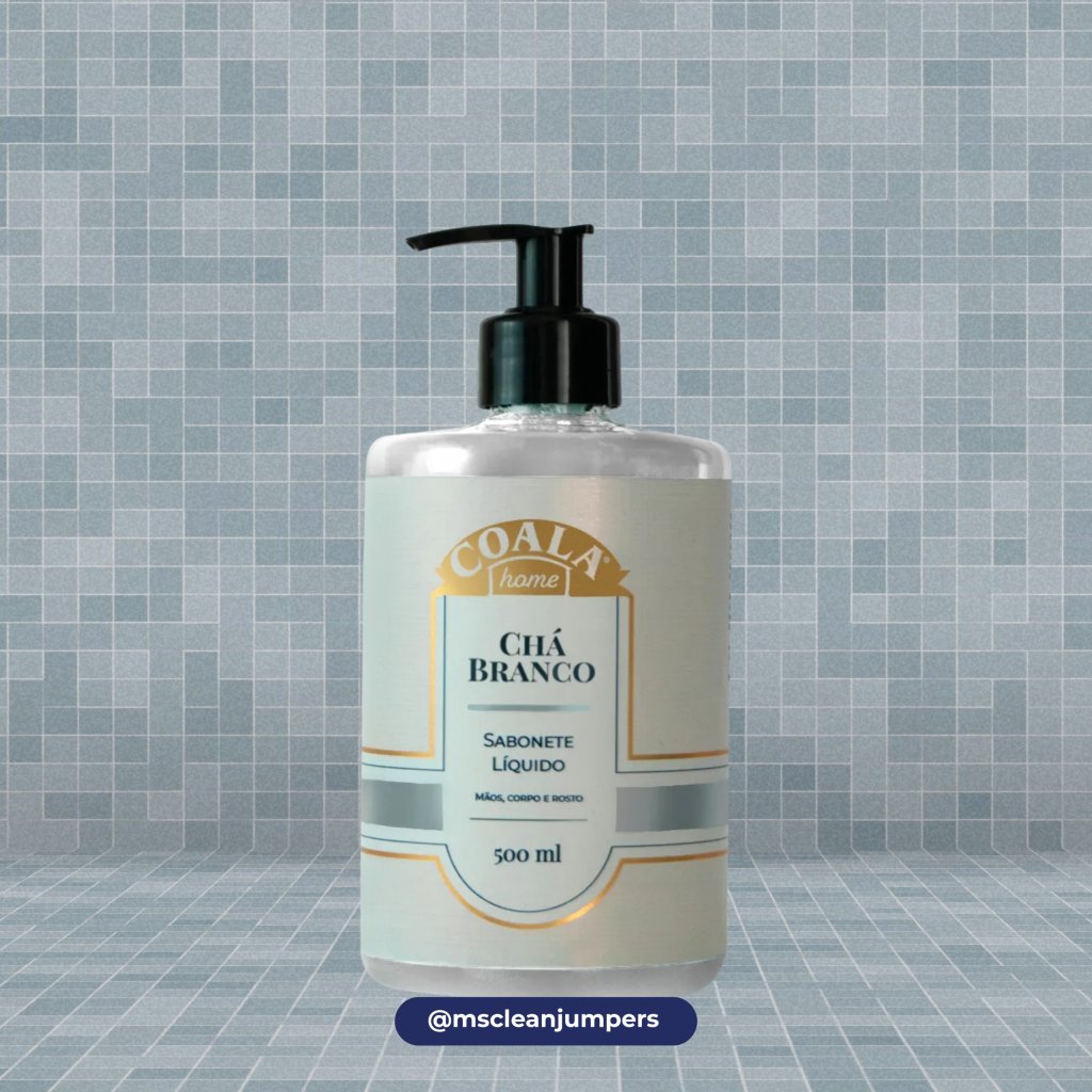 SABONETE LÍQUIDO CHÁ BRANCO COALA 500ML