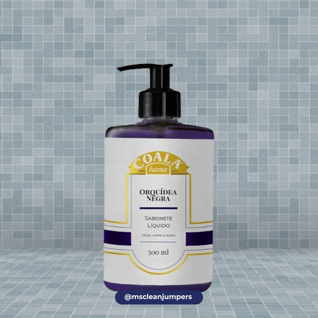 SABONETE LIQUIDO ORQUÍDEA NEGRA COALA 500ML